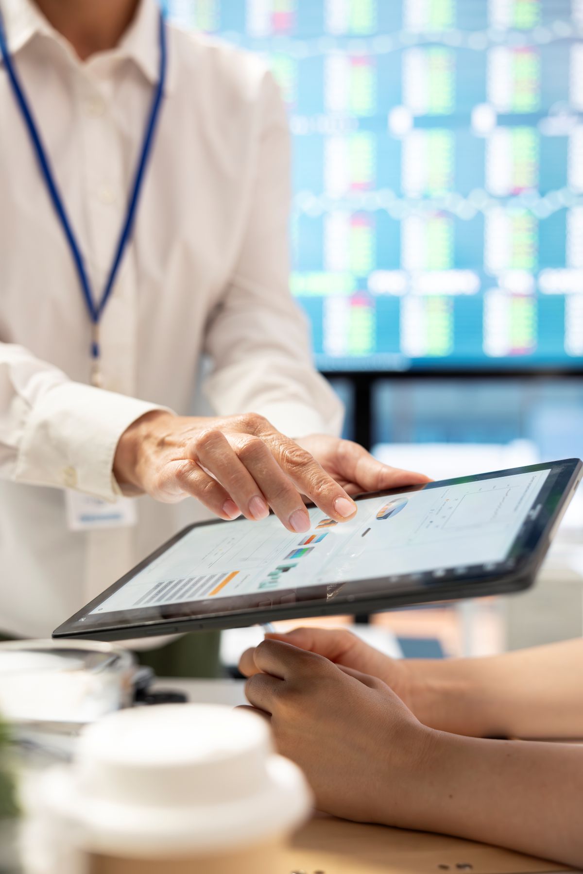 Digital system interface representing clinical technology ecosystem assessment and review